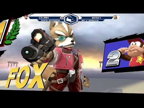 The Invasion Wii U Singles - Cojam (Diddy) vs Beast (Fox) - WR2