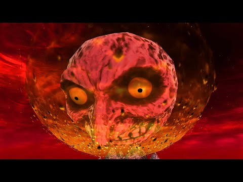 Majora's Mask - Exploring The Moon Crashing Cutscene