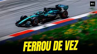 NEWEY REVELA PROBLEMA GIGANTESCO DA ASTON MARTIN QUE NEM O SUPER PACOTE VAI RESOLVER