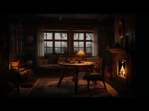 Rainy Night Cozy Secret Nook Ambience - Relaxing Gentle Rain Sounds | 10 hours Sleep with ME.