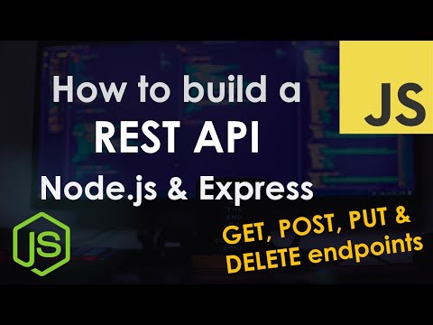 How to Build a REST API with Node.js and Express | Tutorial