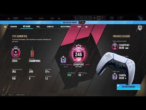 Operation Demon Veil Champion Ranked Highlights - Rainbow Six Siege