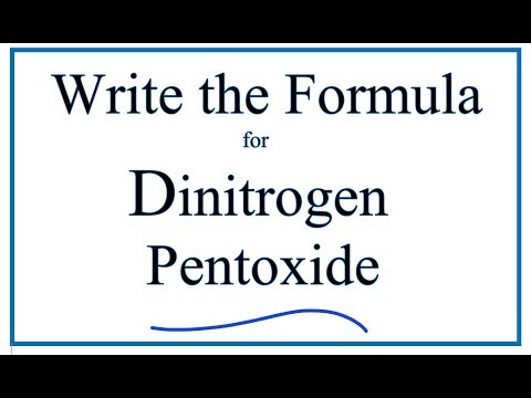 Dinitrogen Pentoxide Formula How To Discuss Dinitrogen Pentoxide Formula How To Discuss