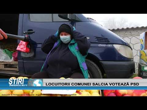 LOCUITORII COMUNEI SALCIA VOTEAZĂ PSD