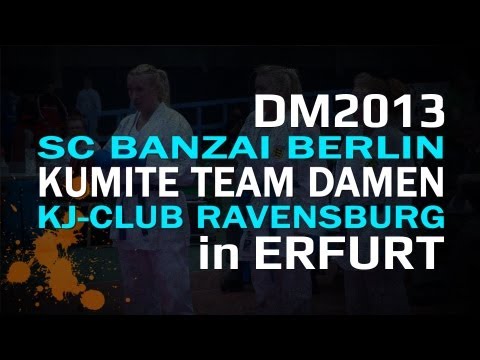 DM 2013 KUMITE DAMEN TEAM SC Banzai vs. KJC Ravensburg