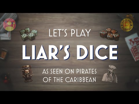 How to Play LIAR'S DICE - Learn the Best Dice Bluffing Game of All Time!