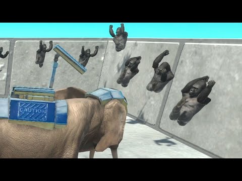 20 BERSERKER GORILLA vs EVERY UNIT   Animal Revolt Battle Simulator