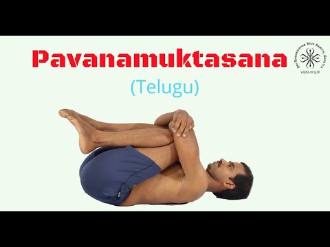 Pavanamuktasana in Telugu