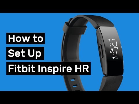 setup for fitbit inspire hr