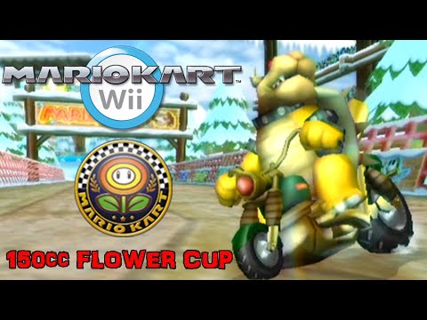 Mario Kart Wii: 150cc Flower Cup w Bowser [1080 HD]