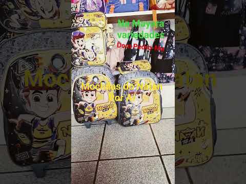 Mochilas do Natan Por Aí e Na Mayara Variedades Dom Pedro -Ma #natanporai