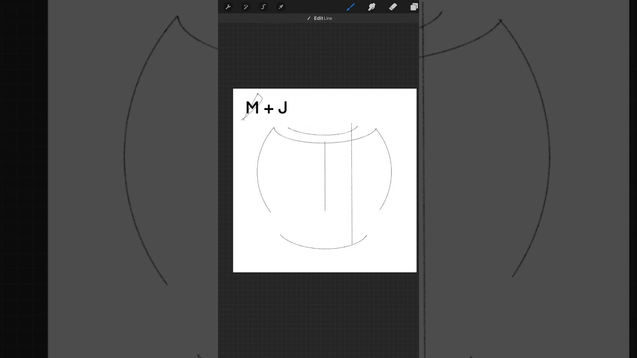 Logo design #digitalart #digitaldrawing #procreate #jowartstation