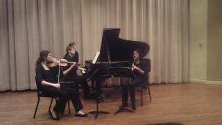 2012: Mozart "Trio for Clarinet, Viola and Piano, K.498 'Kegelstatt'- Movement III: Allegretto"