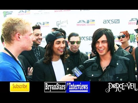 Pierce The Veil & Sleeping With Sirens Interview AP Music Awards 2014