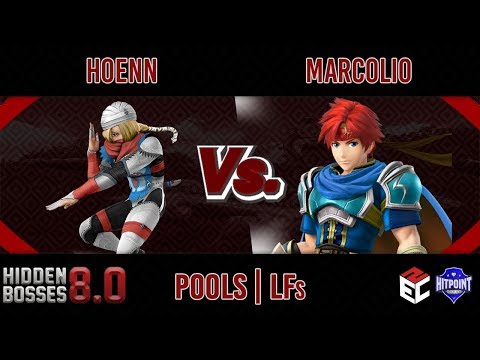 Hidden Bosses 8.0 POOLS - Hoenn (Sheik) vs Marcolio (Roy)