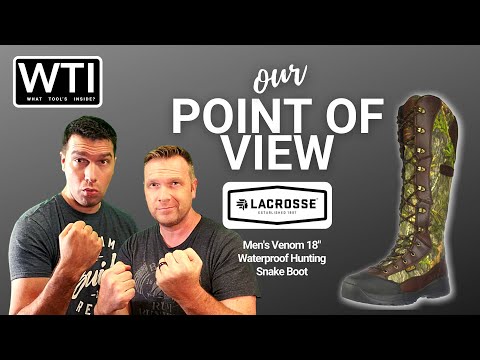 LaCrosse Men's Waterproof Snake Boot - WTI product video review
