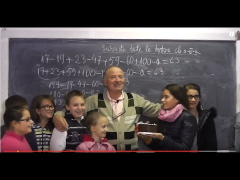 2/2 Lectia 644 - Operatii cu numere - Subiecte date la testare - Clasa 4