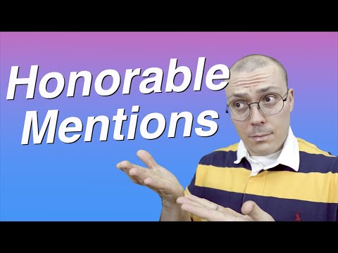 Video thumbnail for Honorable Mentions of 2021