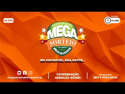 MEGA SORTEIO DE BREJO DO CRUZ-PB
