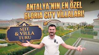 ANTALYA’NIN EN İYİ VİLLA SİTESİ BURASI MI? | Gloria City 4+1 Müstakil 