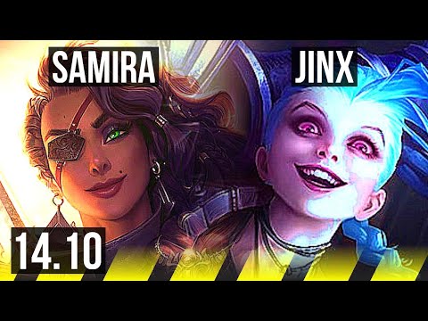 SAMIRA & Rakan vs JINX & Nami (ADC) | Quadra, Legendary, 600+ games | BR Master | 14.10