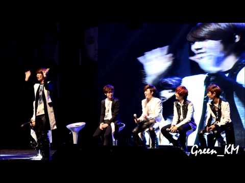 [FANCAM] 130413 Youngmin boyfriend Gwiyomi at Fanmeeting in Guangzhou