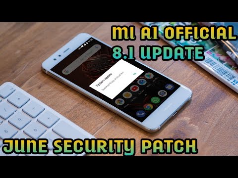 Official 8.1 update mi a1 to oreo manually with June security patch | how to + what's new ? Video