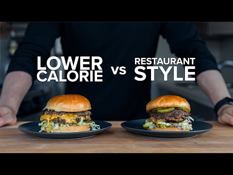How to make a Lower Calorie Smash Burger that still...