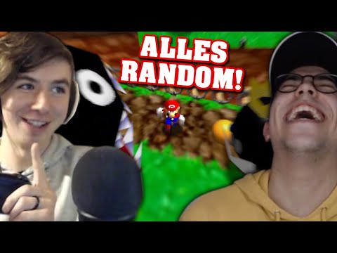 Shimtex & Ulti stellen sich planlos dem SM64 Randomizer [Race]