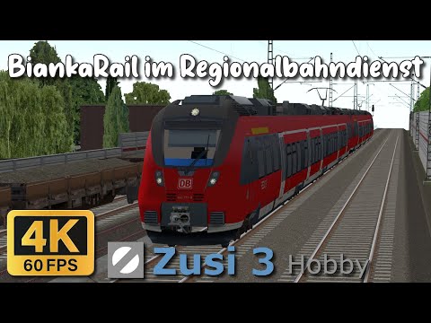 Zusi 3 | BiankaRail im Regionalbahndienst  | 4K60