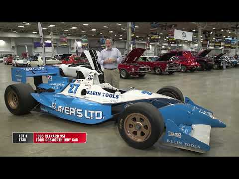 1995 Reynard 95I Ford Cosworth Indy Car Preview with Steve Matchett // Mecum Indy 2022