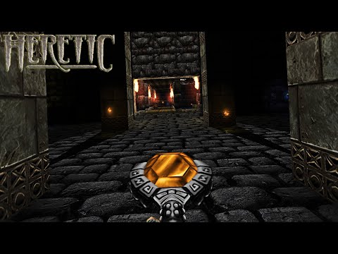 Brutal Heretic 3D + Mods / E1M1 - The Docks #1