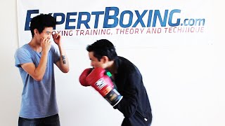 Close fighting distance with punches (OTHER THAN the jab)