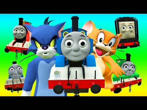 Thomas & Friends Meet Tom & Jerry In Garry's Mod!
