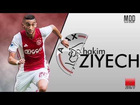 Hakim Ziyech | Ajax | Goals, Skills, Assists | 2016/17 - HD