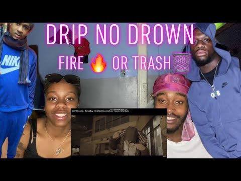 AMERICANS REACT TO UK DRILL (OFB#DRIP NO DROWN )