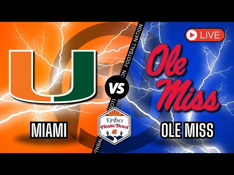 Miami Hurricanes vs Ole Miss Rebels - CFB Semi-Finals - Fiesta Bowl - Live Color Radio Broadcast