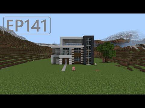 EPIC Modern House Build with Insane Features in Minecraft!