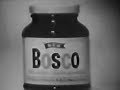 Bosco Products Company Bosco Chocolate Drink Mix 1960's TV Commercial HD