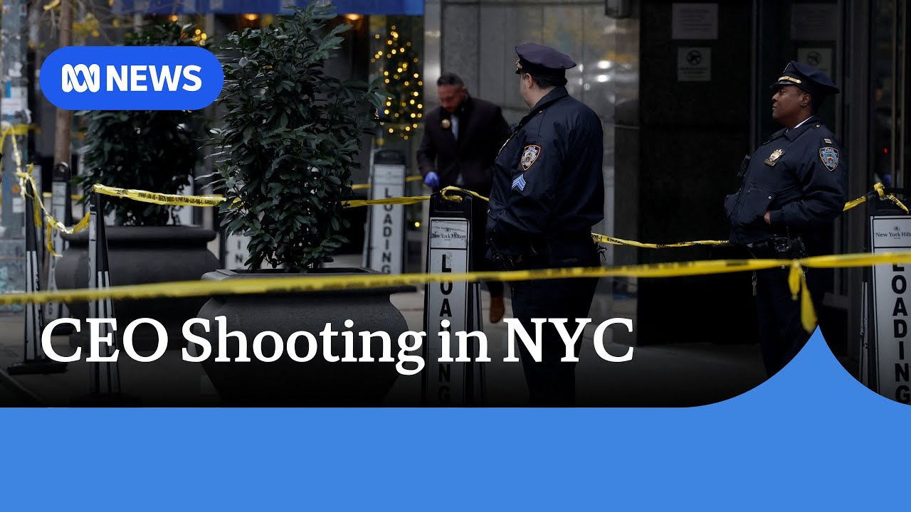 UnitedHealthcare CEO shot dead in midtown Manhattan | ABC News