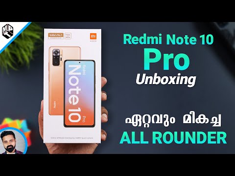 Redmi Note 10 Pro Unboxing (Malayalam) | Mr Perfect Tech