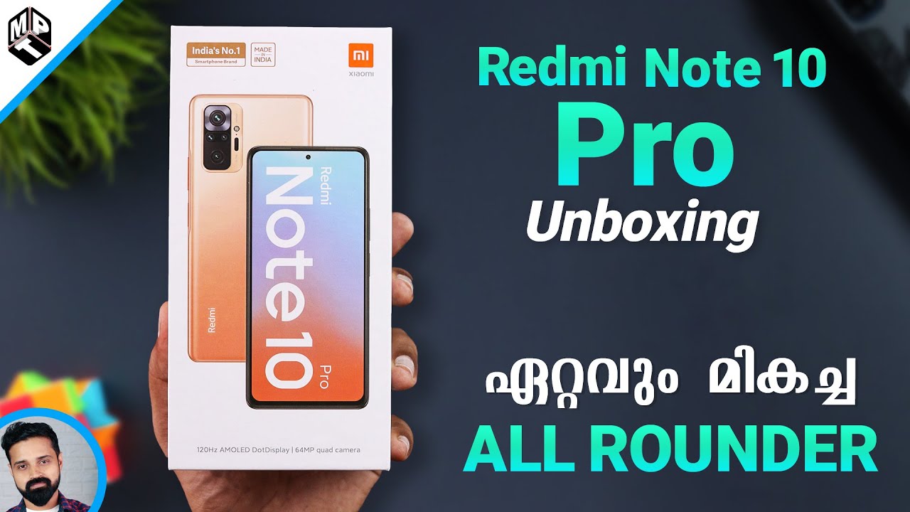 Redmi Note 10 Pro Unboxing (Malayalam) | Mr Perfect Tech