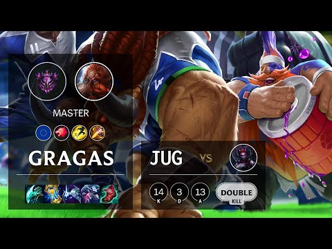 Gragas Jungle vs Elise - EUW Master Patch 11.9