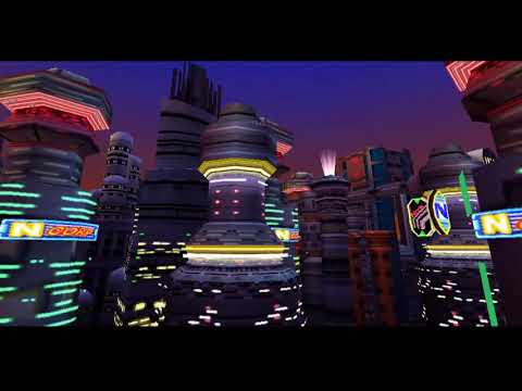 Crash Bandicoot - Warped (PS1) 105% Walkthrough pt28 - Gone Tomorrow (Crystal Only)