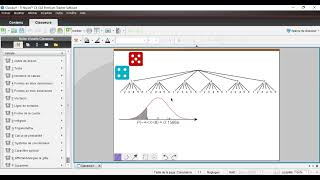 Widget probabilités –  Logiciel TI-Nspire CX