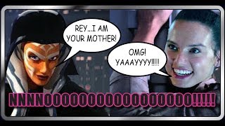 Wacky Episode 9 Theory: Ahsoka is Rey&#39;s Mother? Kevin Smith says, &quot;that&#39;s hot&quot;. I Say, He&#39;s High!
