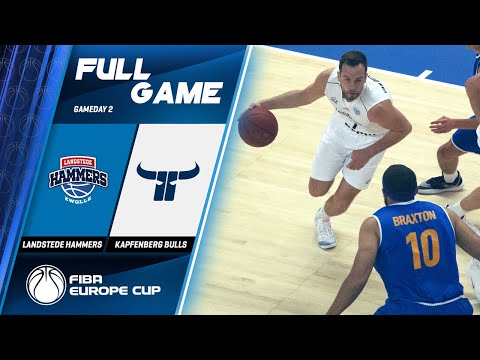 Landstede Hammers Zwolle v Kapfenberg Bulls - Full Game - FIBA Europe Cup 2019-20