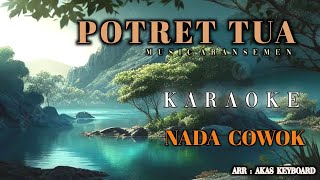 Download lagu Potret tua _ nada cowok [ musik aransemen ] akas studio ( karaoke ) mp3