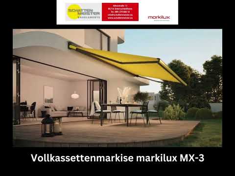 Vollkassettenmarkise markilux MX 3