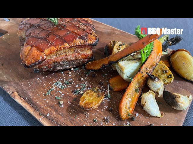 Video Teaser für BBQ Master Rezeptidee: Schweinebauch mit Grillgemüse